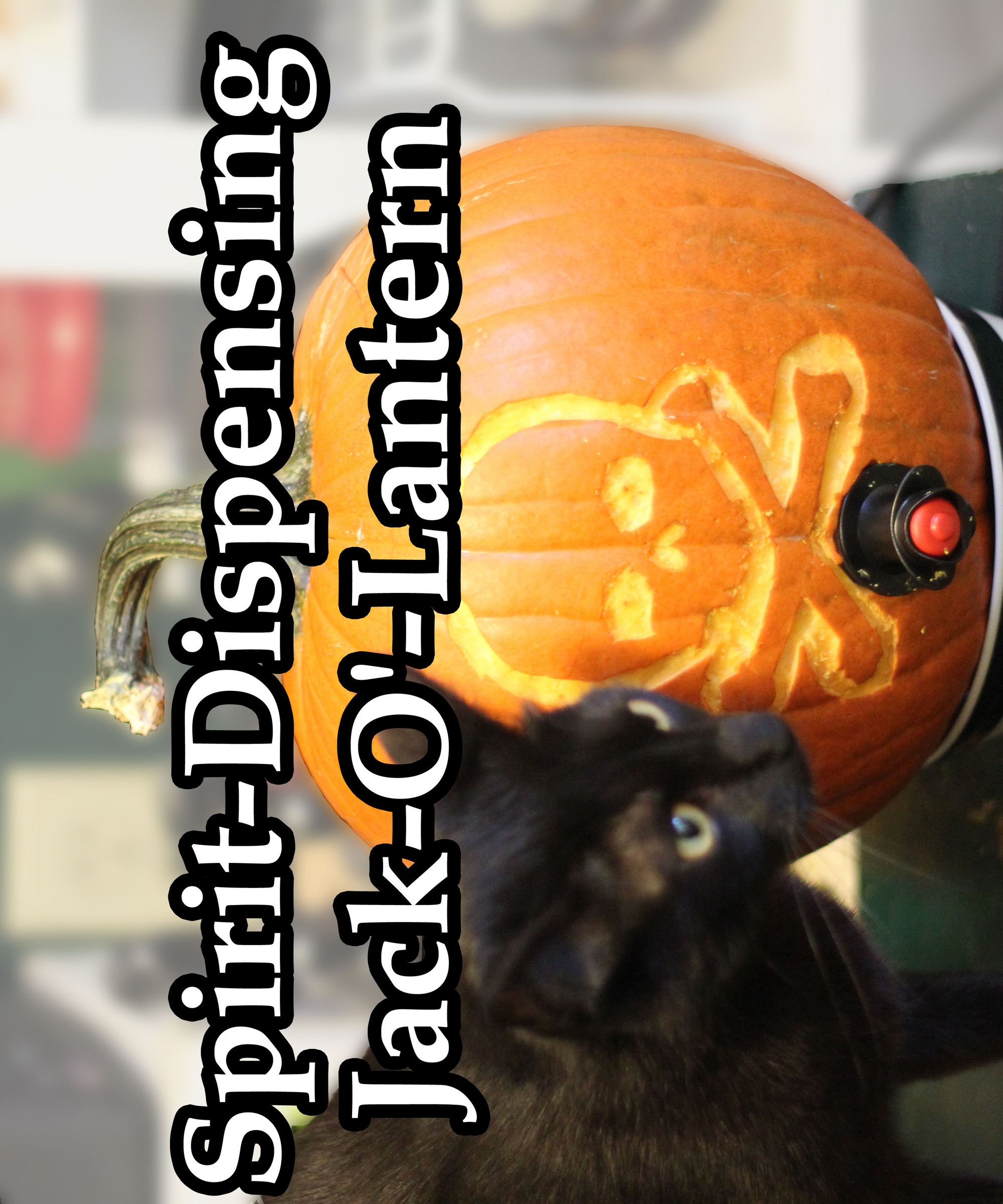 Spirit-Despensing Jack-O'-Lantern