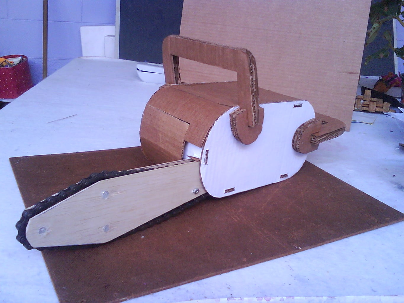 Cardboard Chainsaw 4 Steps (with Pictures) Instructables Cardboard Chainsaw 4 Steps (with Pictures) Instructables