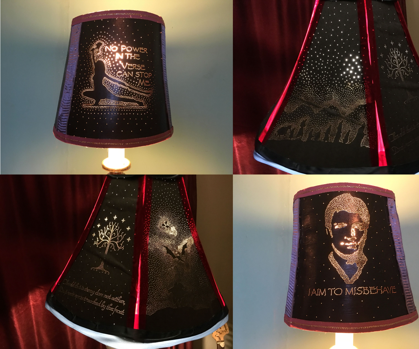 Personalized "Geeky" Lampshade From Cardboard