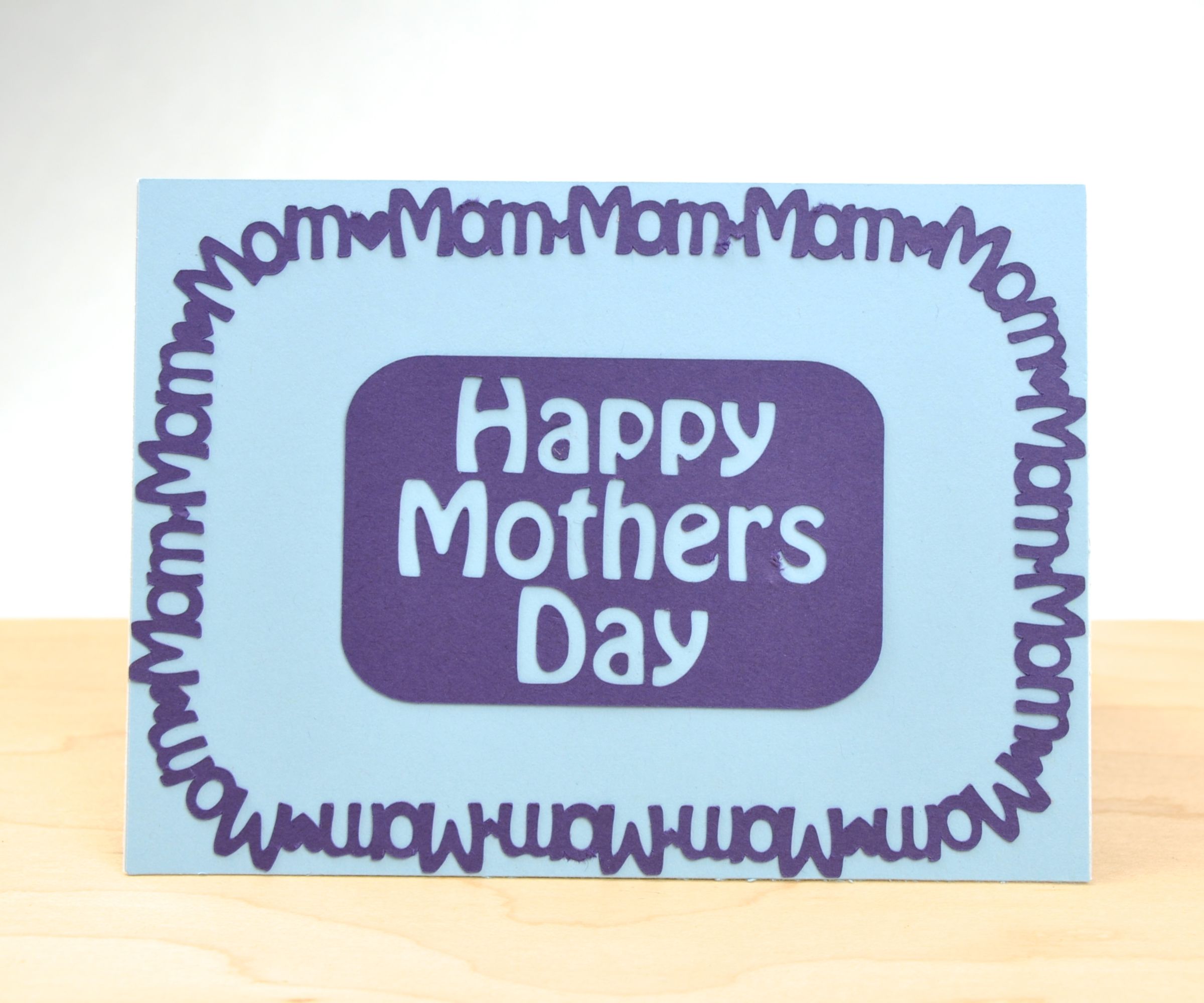 Mom Border Mother's Day Card