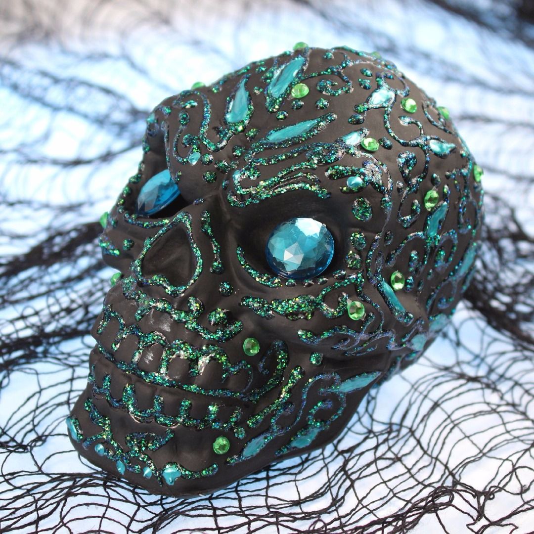 Decorative Halloween Skulls