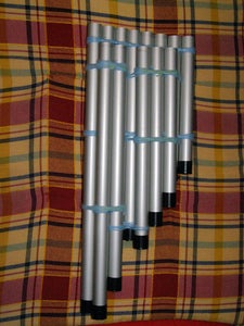 Homemade Well Tuned Pan Flute