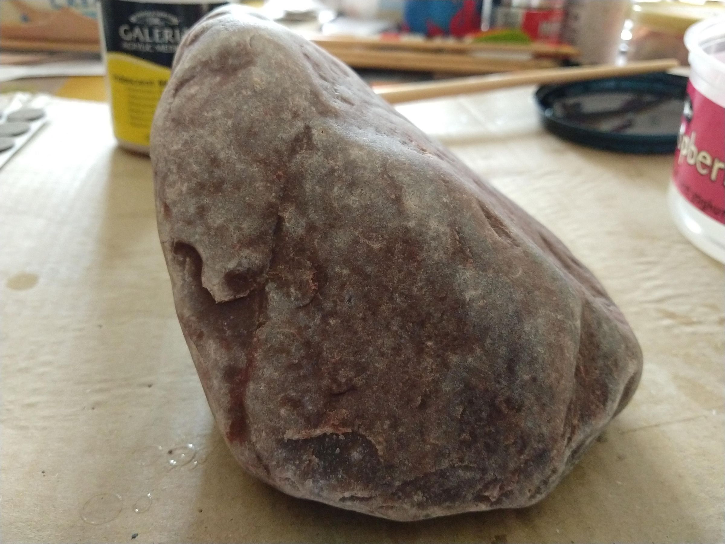 Iridescent Rock Door Stop 5 Steps Instructables