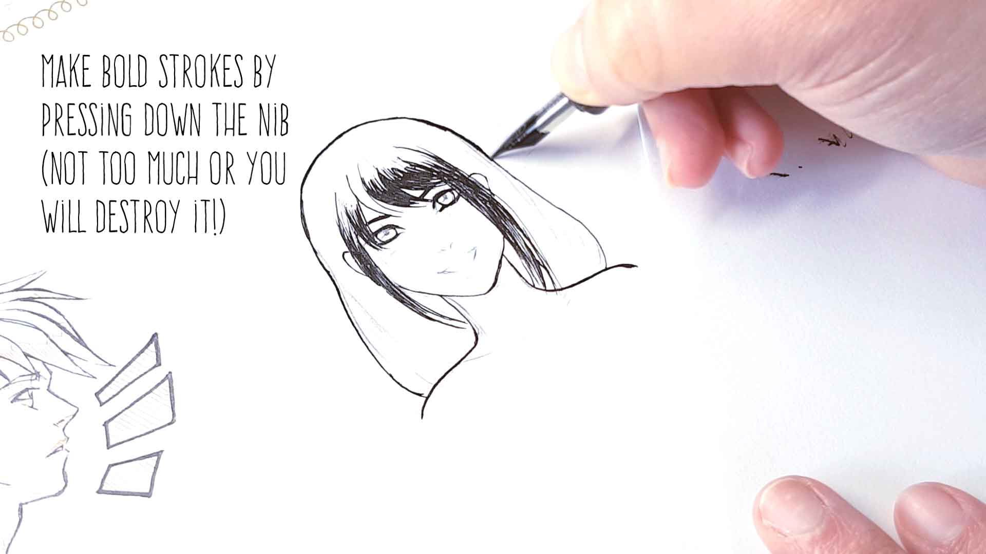 HOW TO INK YOUR ARTWORKS - Drawing Tutorial for Beginners : 4 Steps ...
