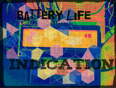 Displaying  Battery Life on a Liquid Crystal Display (LCD)