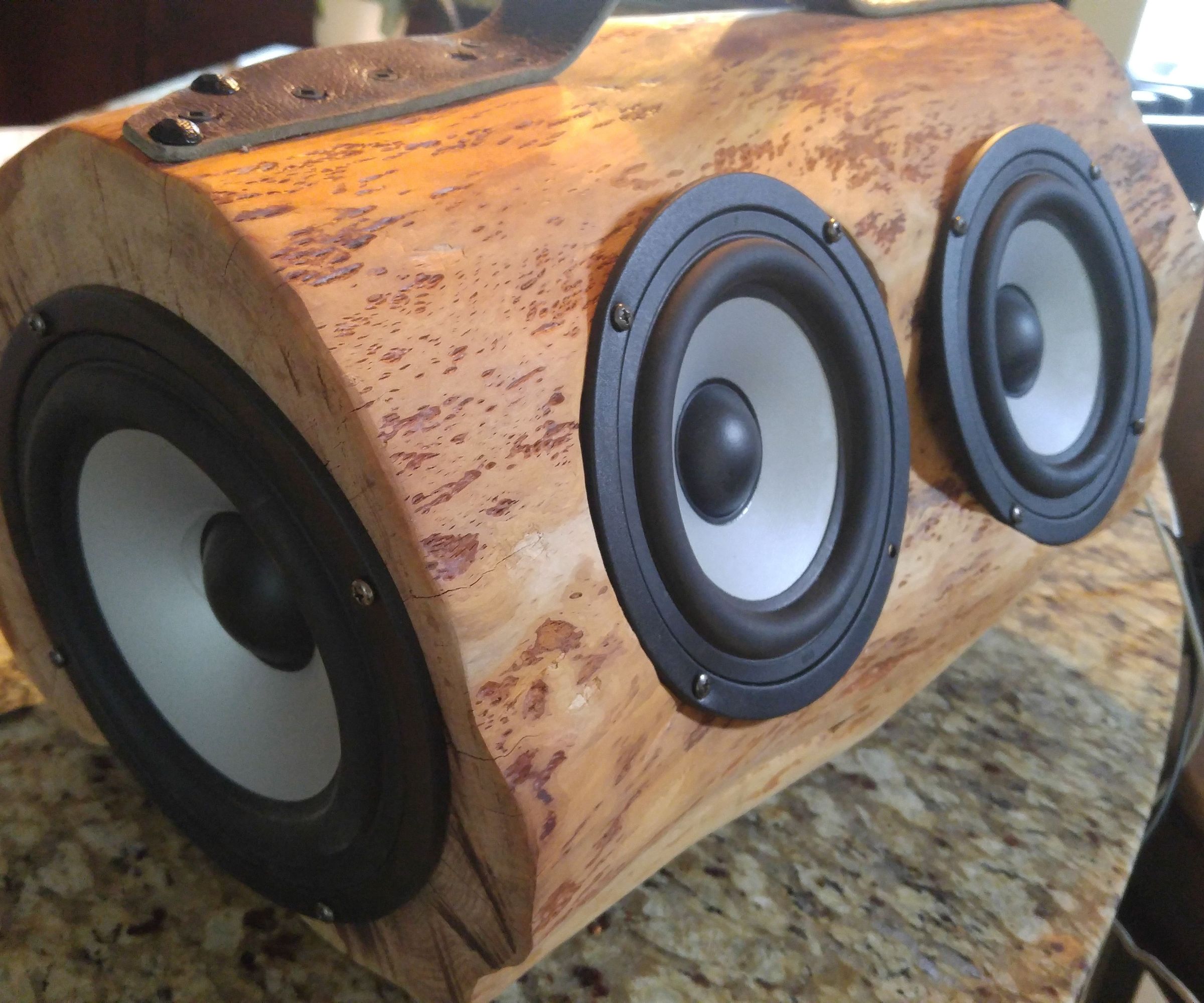 Log Computer Speaker