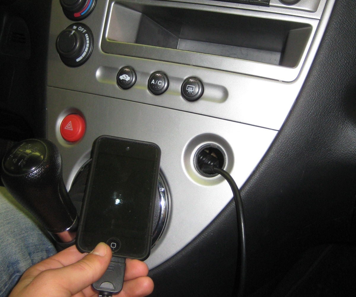 How to Install Sound System in Car IPhone or IPod 6 Steps