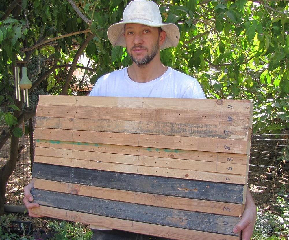 How to Make Pallet Wood Slab From Recycled Materials