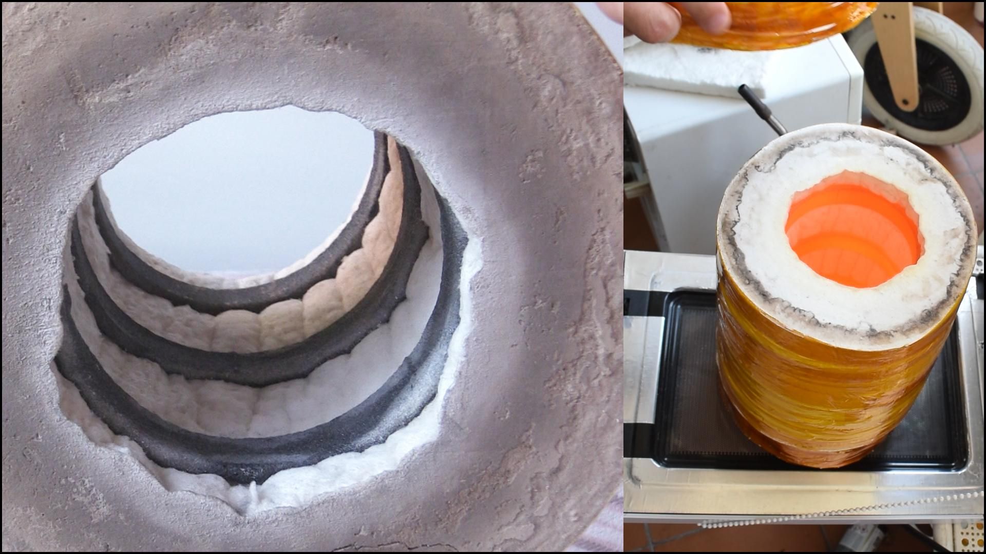 Casting Aluminium Pencil by Using a Microwave and a Vacuum Cleaner 17