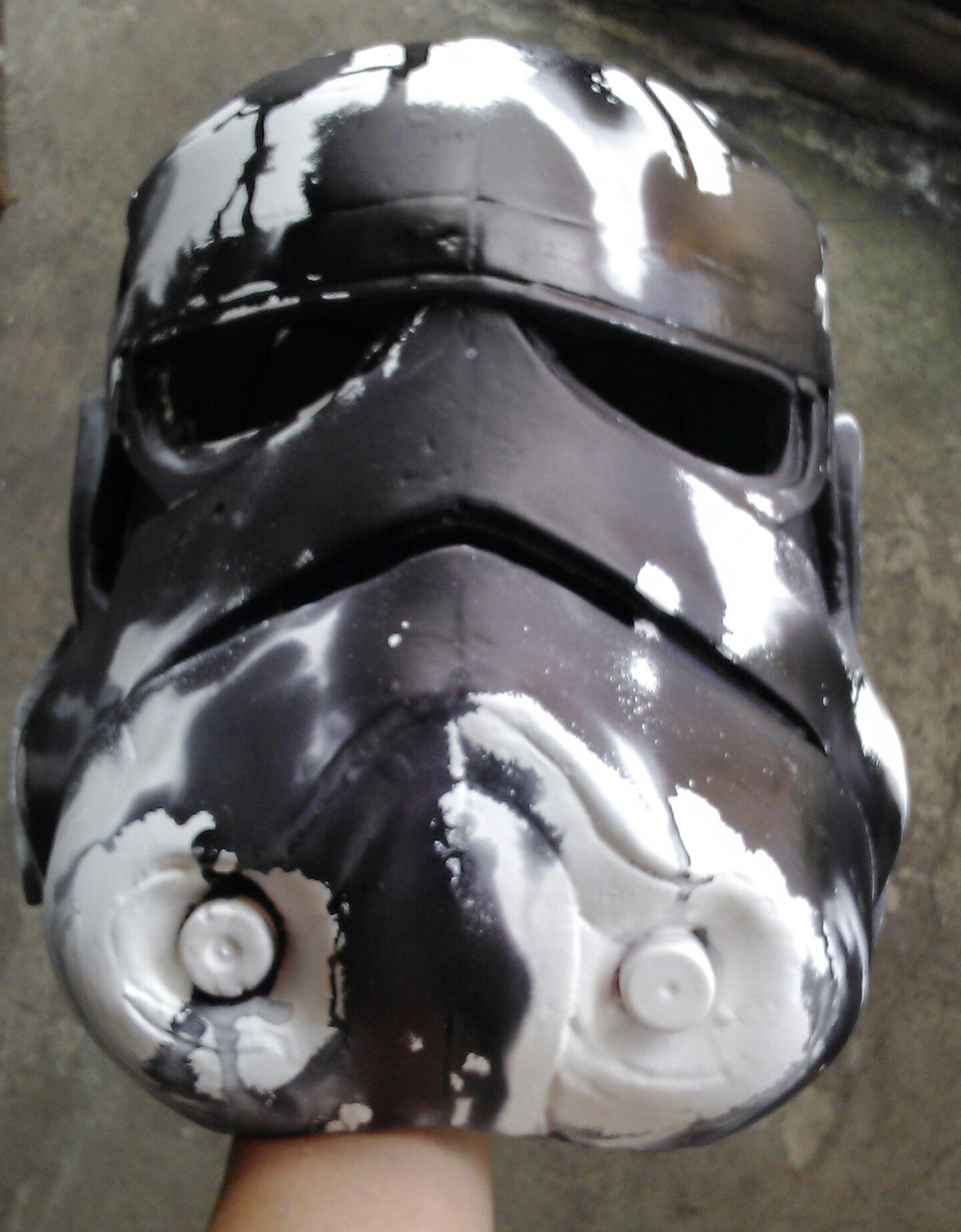 Starwars Stormtrooper Helmet Using Eva Foam 6 Steps (with Pictures