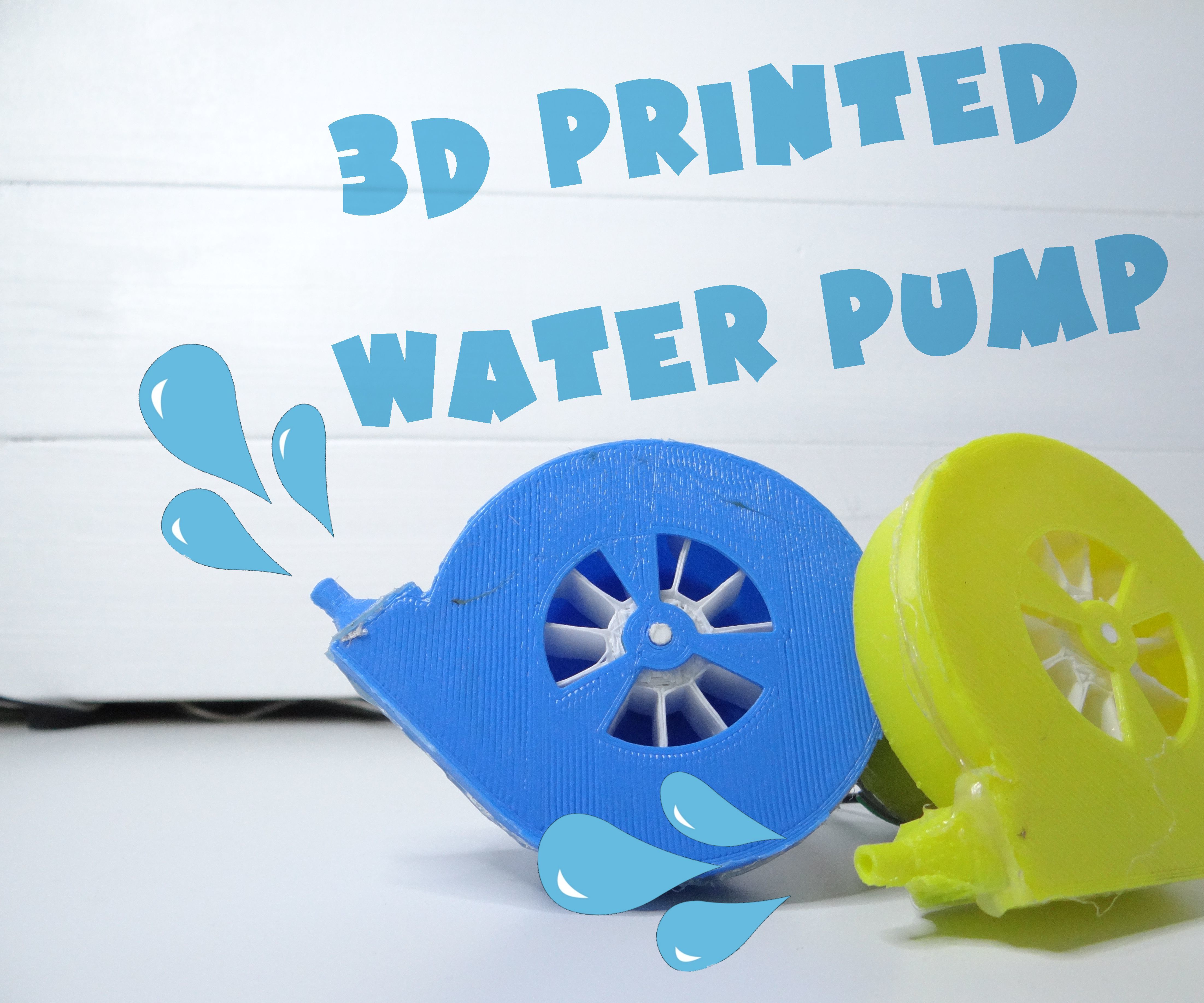 3D Printed Water Pump