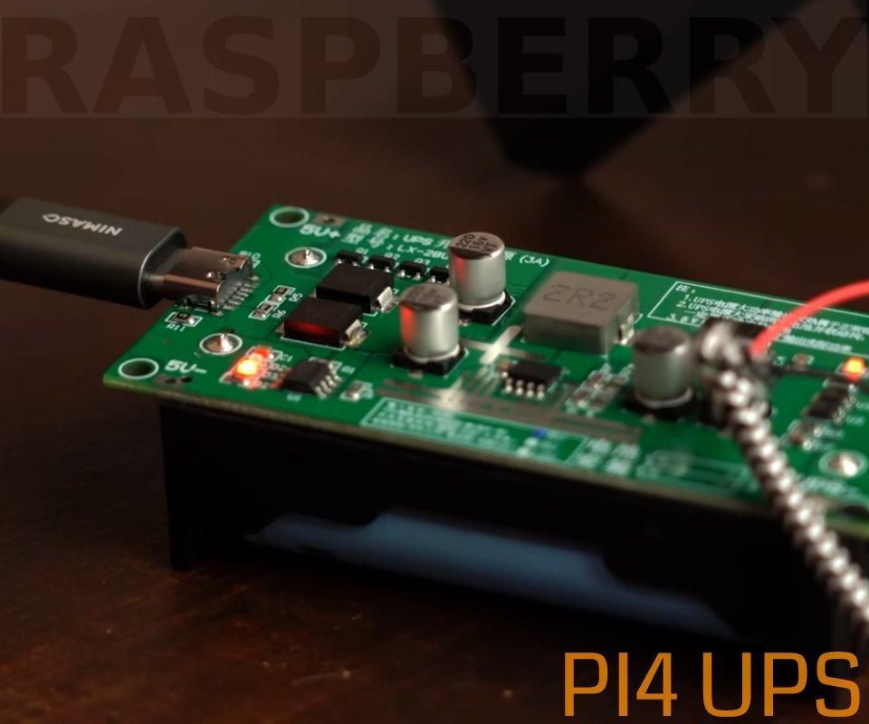 Cheap UPS for Raspberry Pi 4