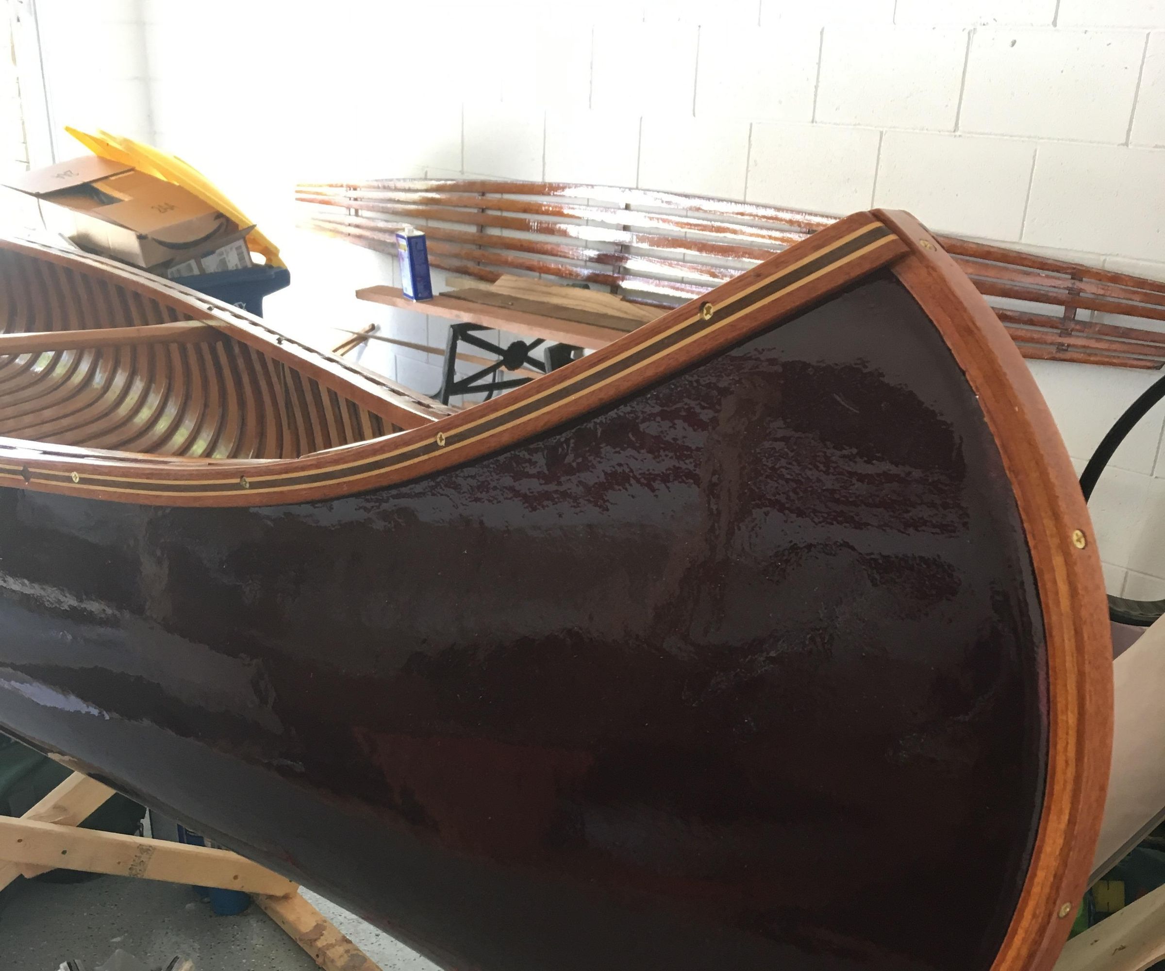 Restoring a Wood & Canvas Canoe