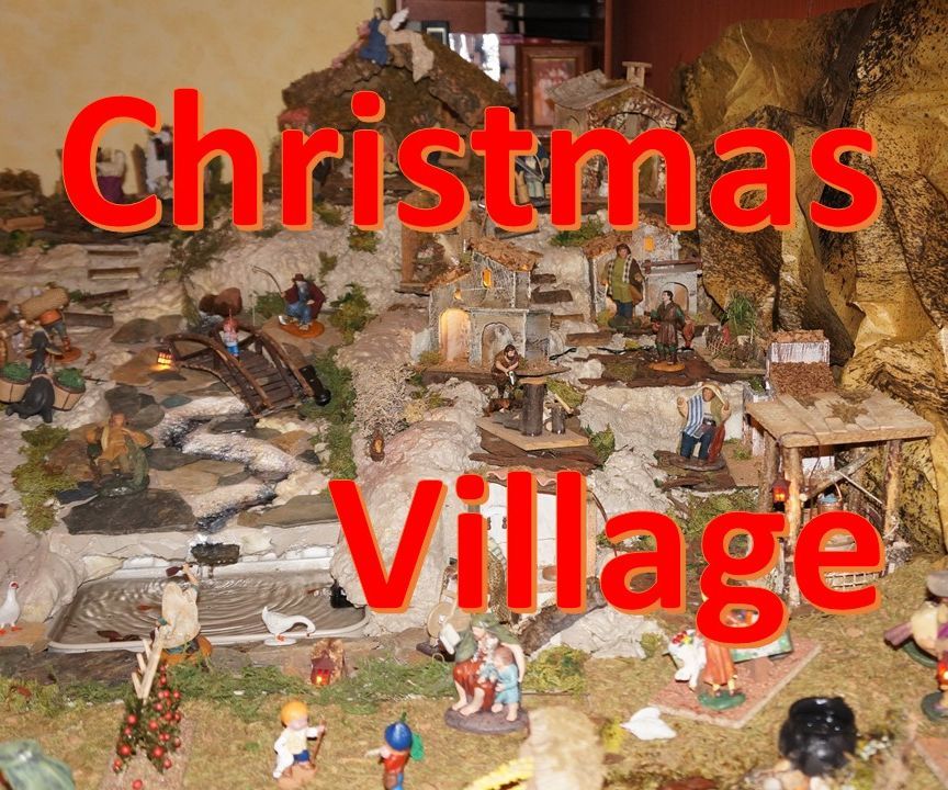 Christmas Nativity Village Scene (version 2.0)