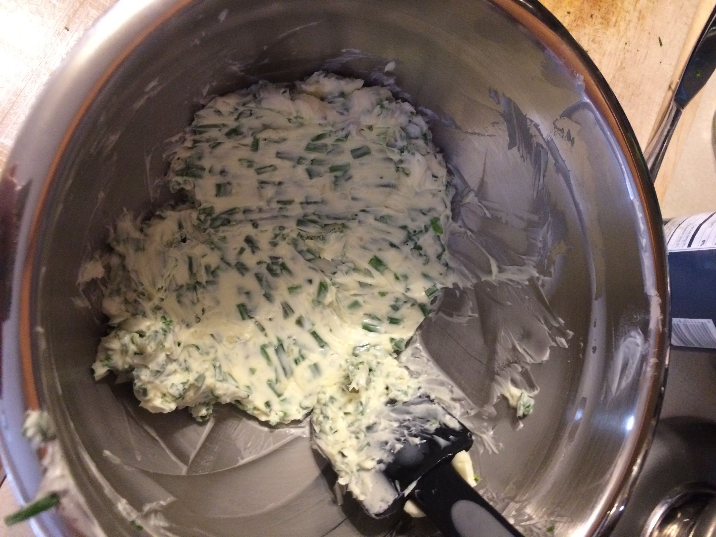 Garlic Chive Compound Butter 9 Steps Instructables