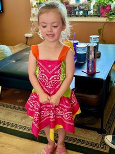 Toddler Bandana Skirt and Top