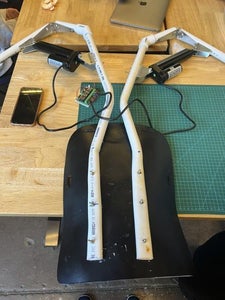 Attaching Wing Frame to Backplate