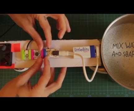 Sound Triggered Bubble Machine (with Little Bits) 