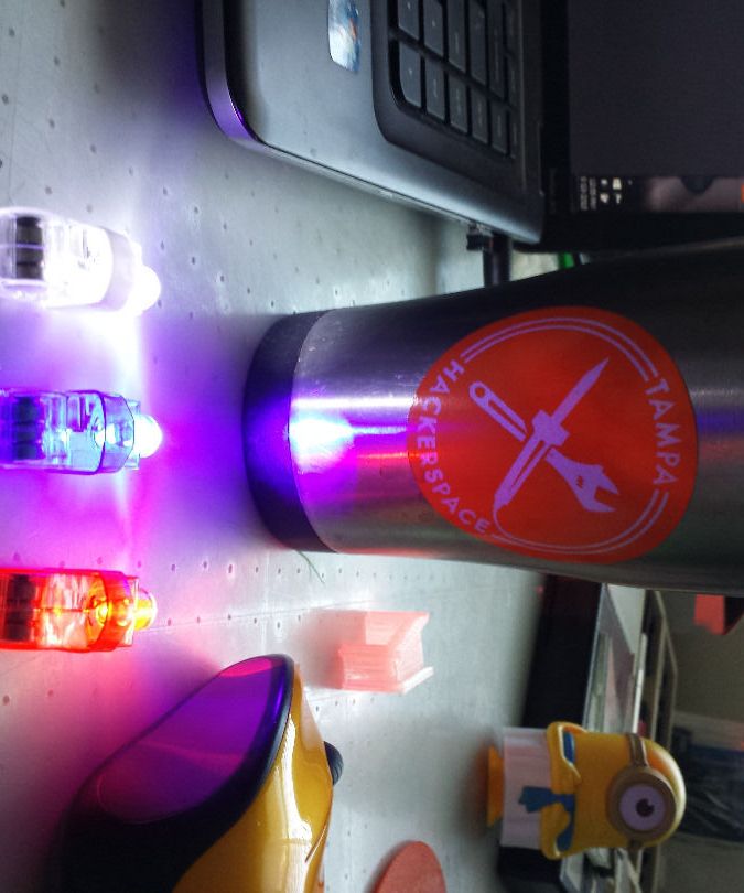 LED Finger Lights and 3D printing