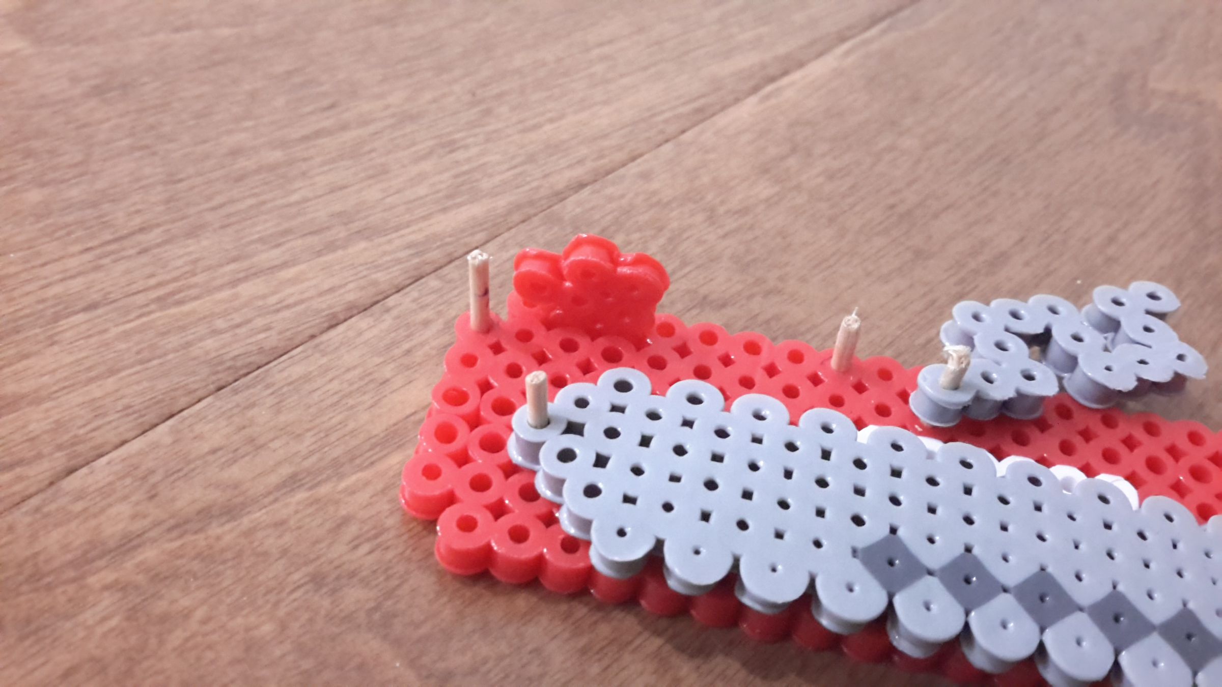 Perler Bead 3D Pocket Knife 4 Steps Instructables