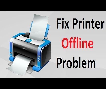 Printer Offline Problem!! Windows 10/8/7