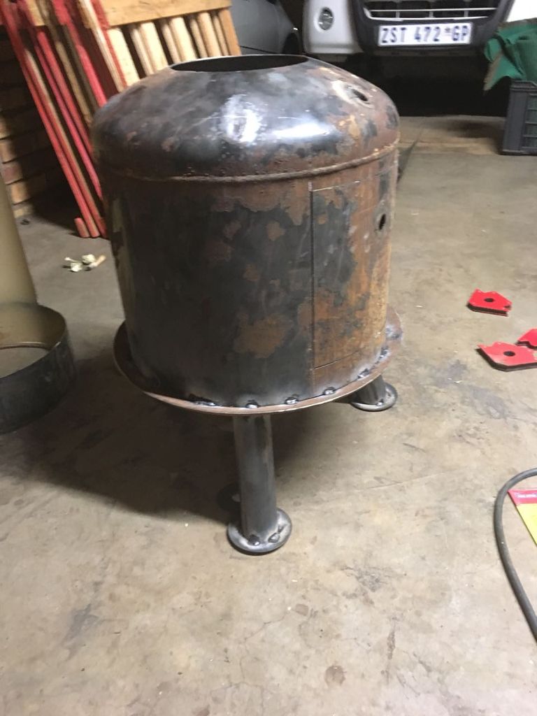 DIY Smoker From 2 Geysers : 9 Steps (with Pictures) - Instructables
