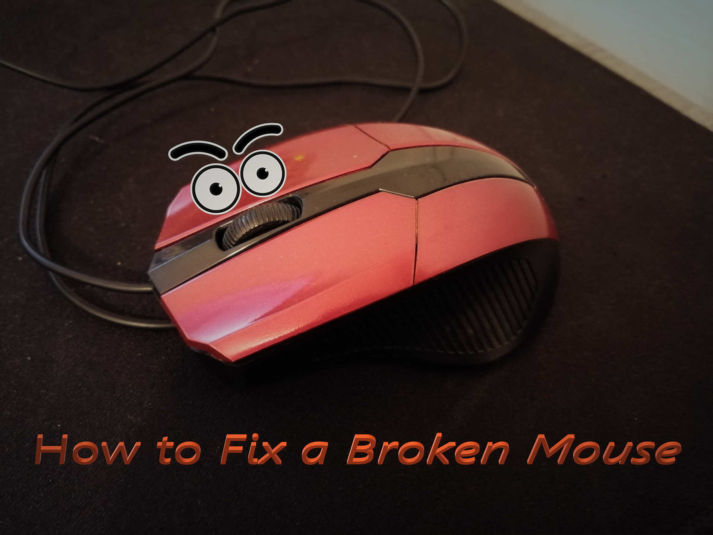 Fix a Broken Optical Mouse 6 Steps Instructables