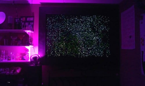 Optic Fibre Star Map