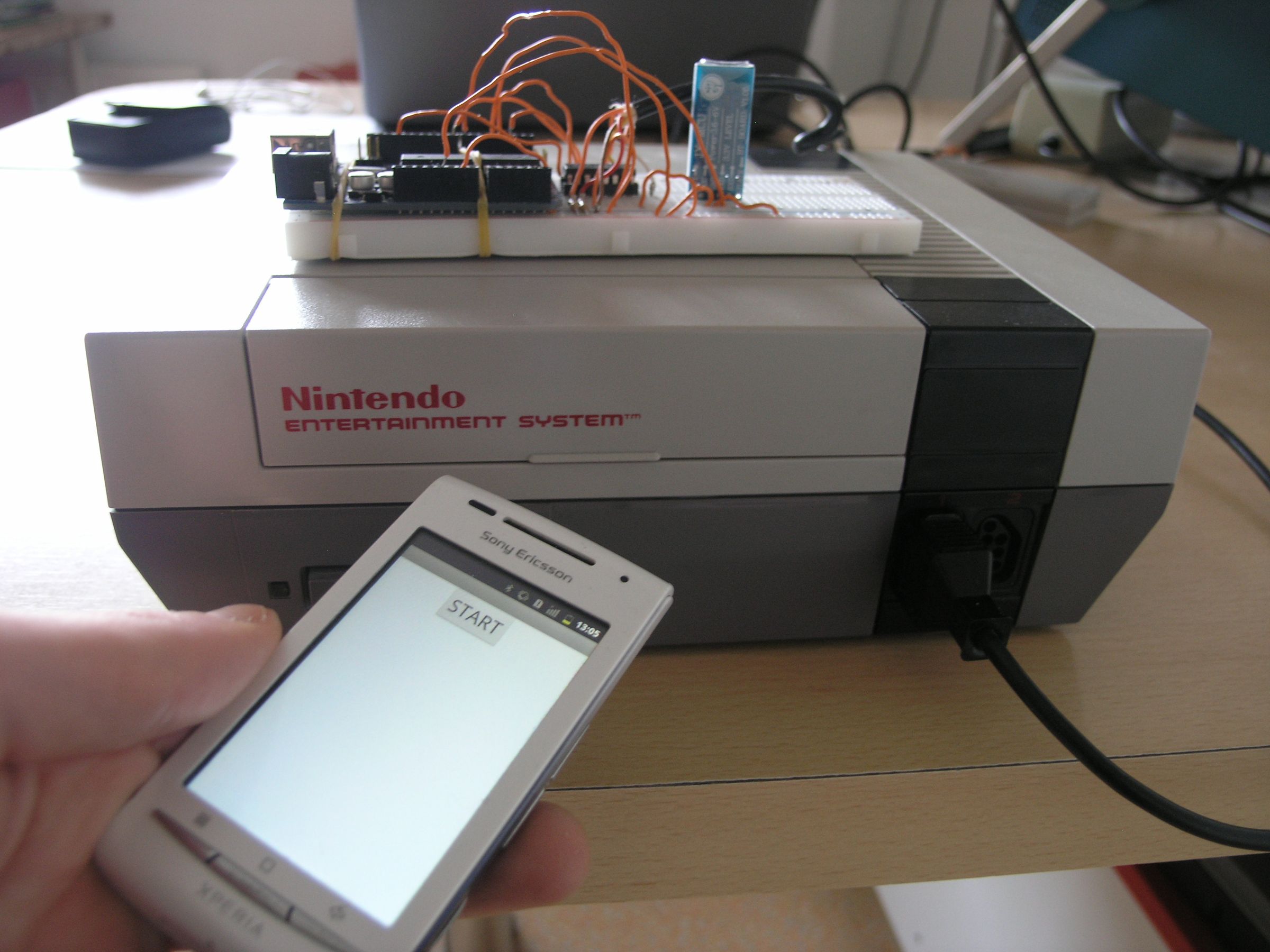 Control Your NES by Motion!