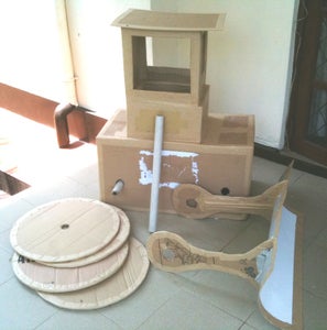 Cardboard Truck