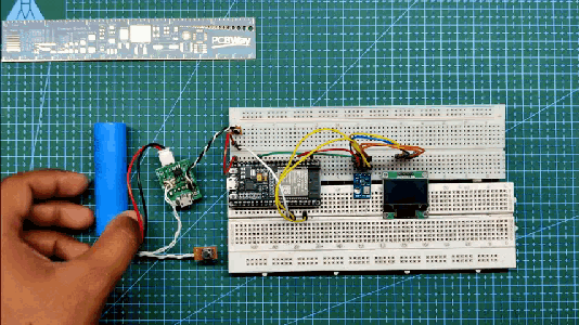 IP5303 Module Connection With ESP32 Setup