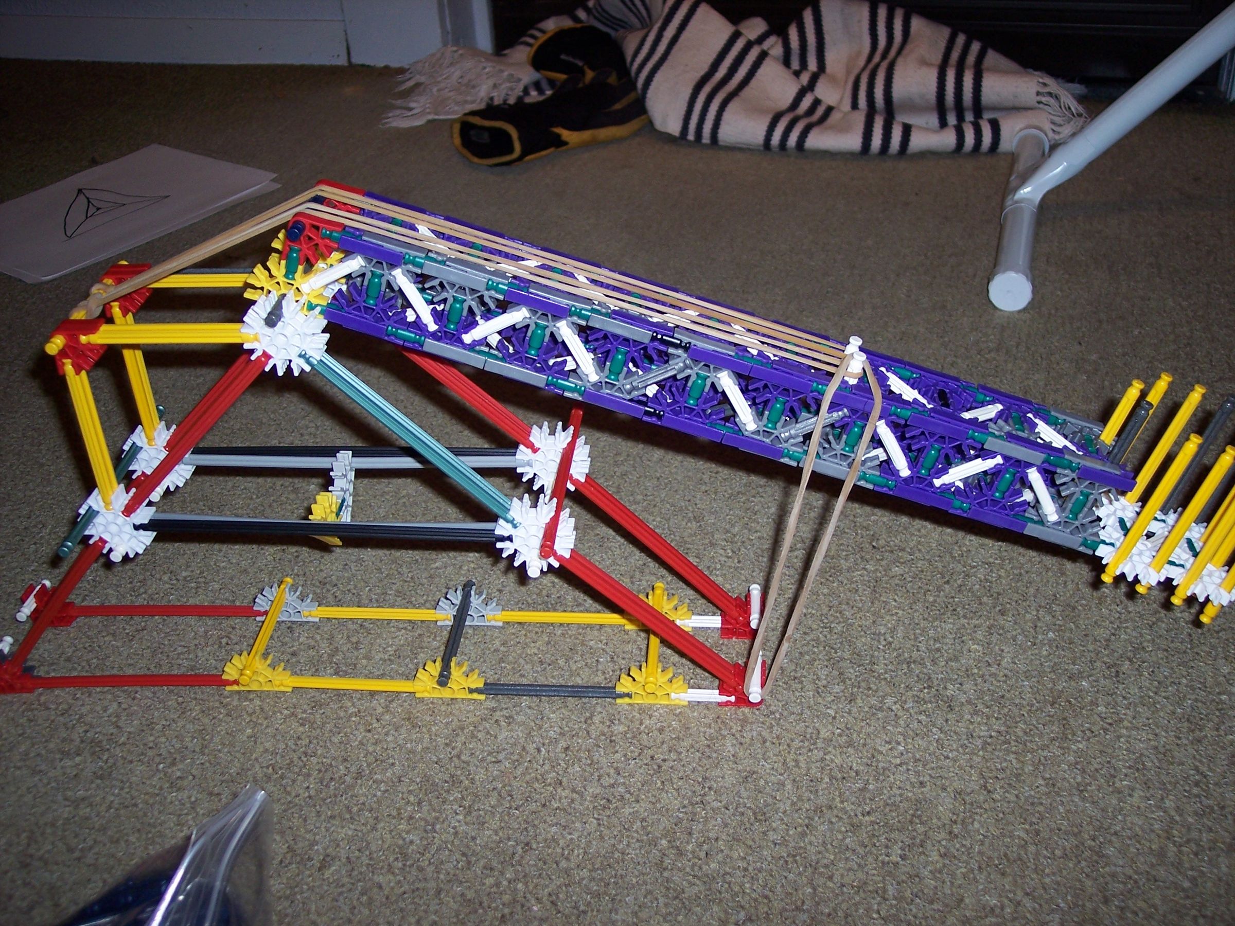 Knex Table Top Catapult