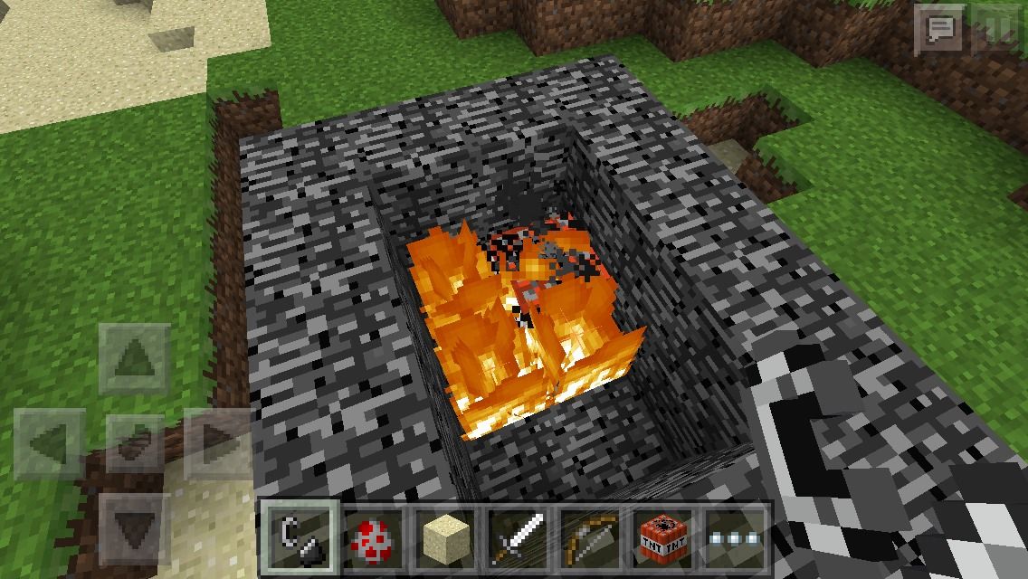 How to Make Flaming Tnt on Minecraft!