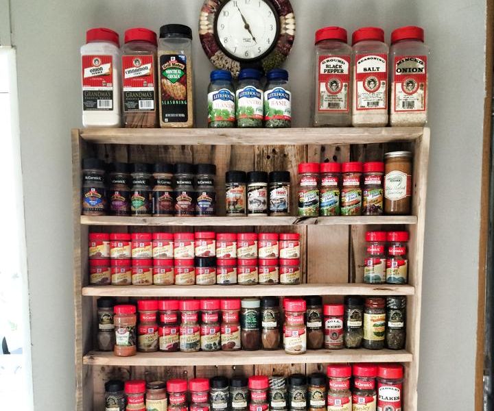 Pallet Spice Rack 4 Steps (with Pictures) Instructables