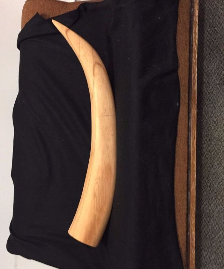 Wooden Elephant Tusk 