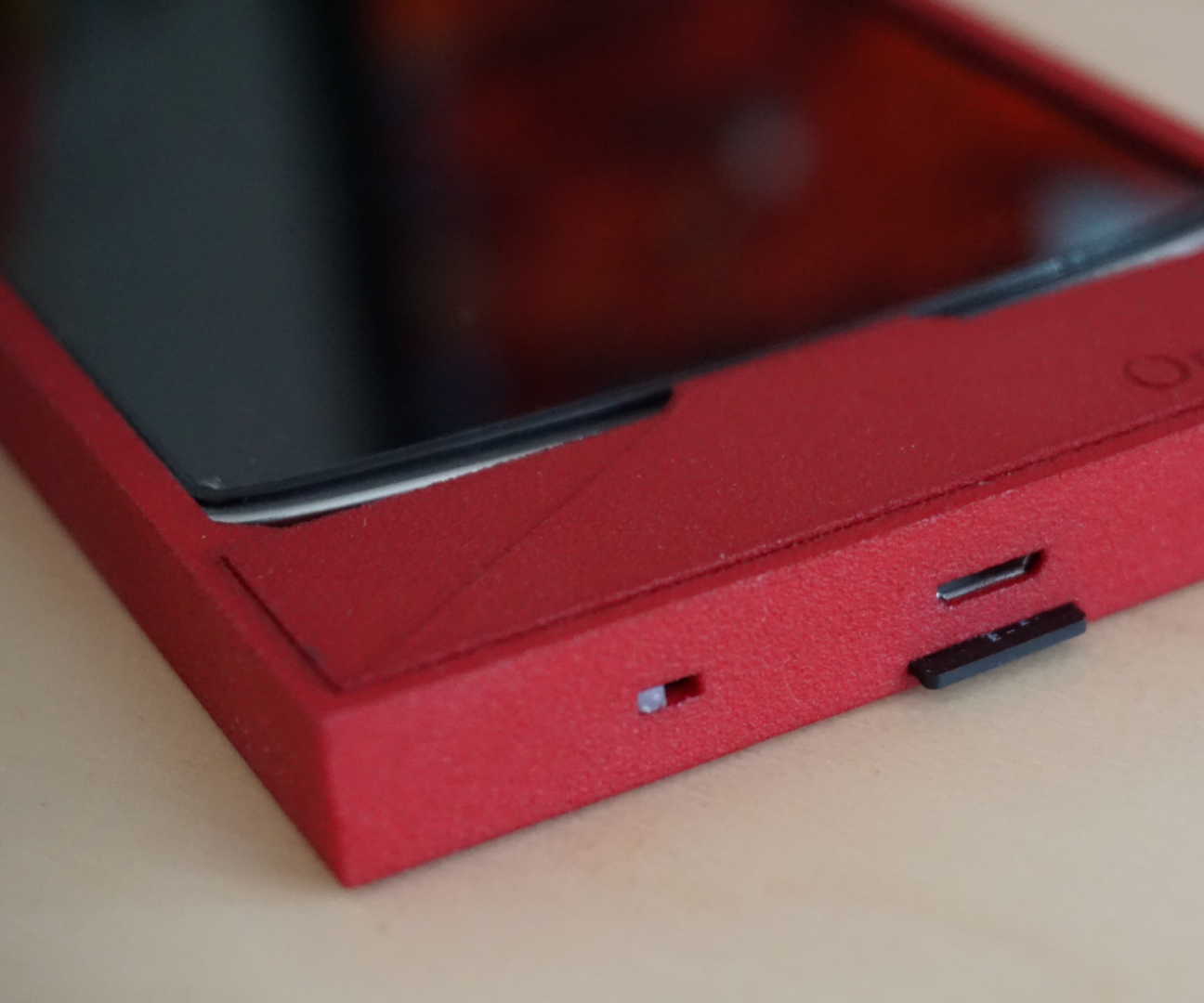 Phone Case With Built-in MicroSD Reader