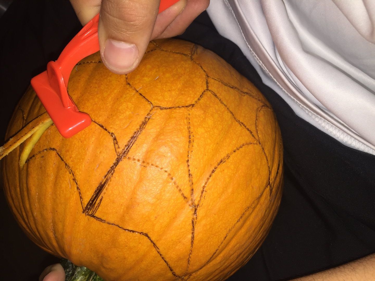 How to Shave a Pumpkin 11 Steps Instructables