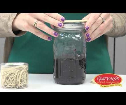 How to Open a Jar Using Rubberbands