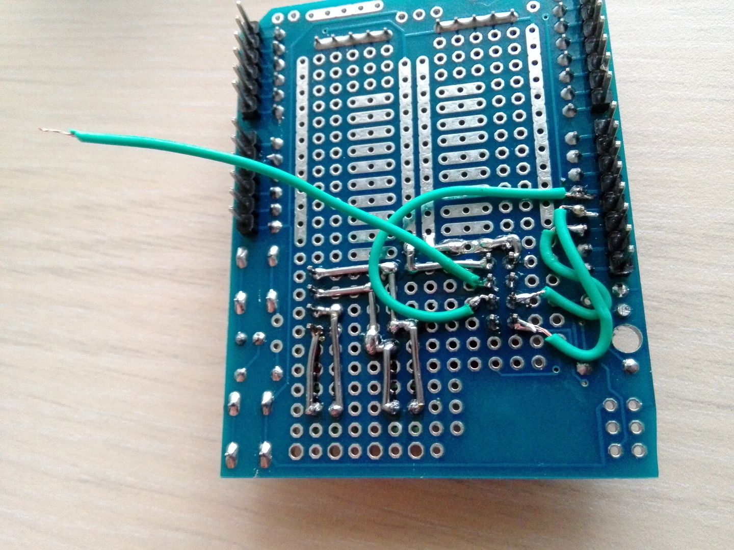 Soldering ADC Communication Lines