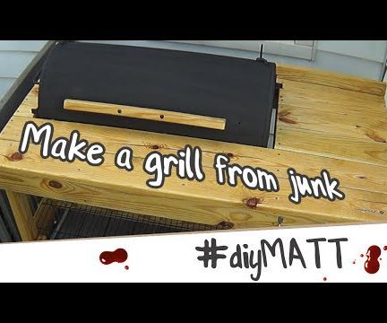 Making a Grill From Junk