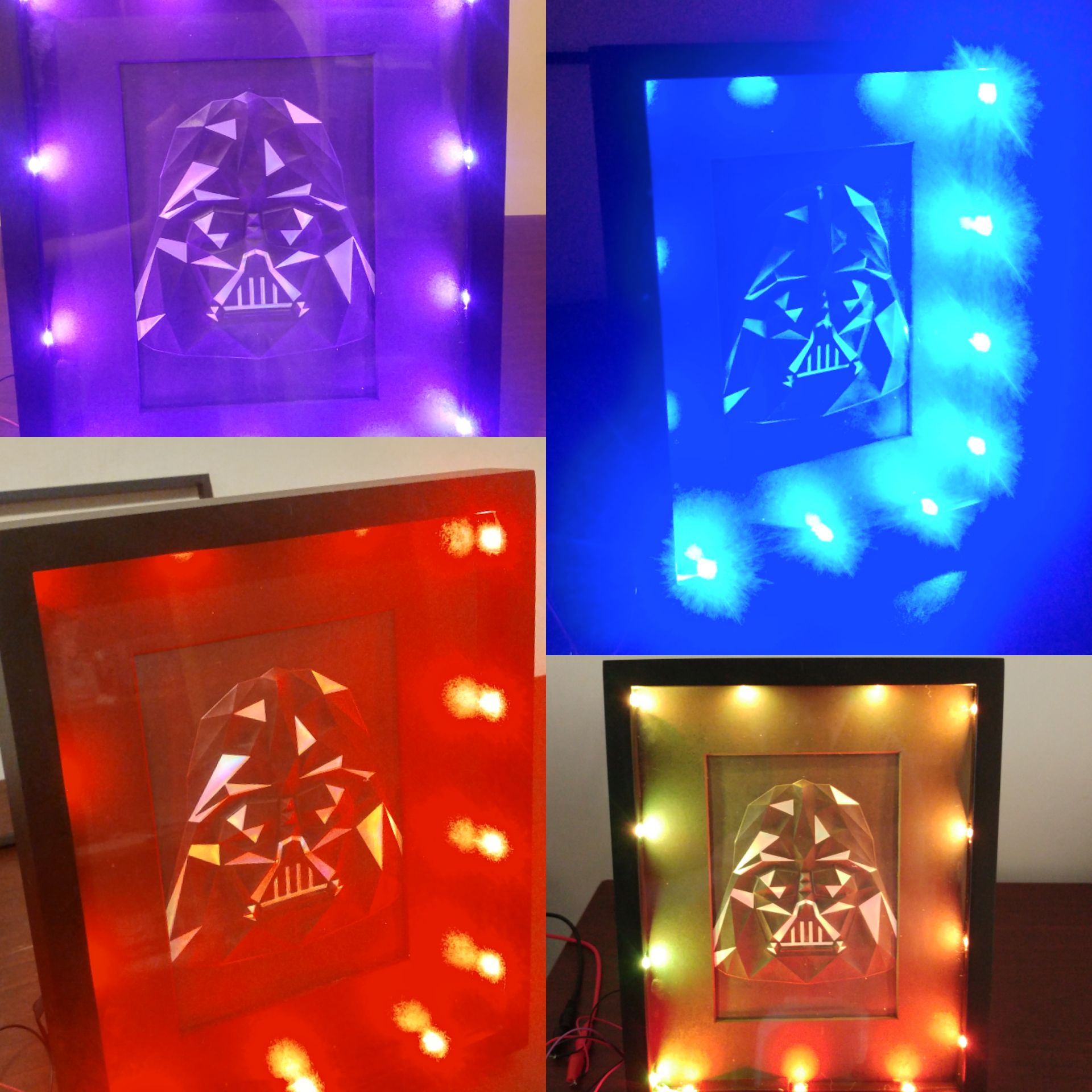 Neo Pixel LED Picture Frame 6 Steps (with Pictures) Instructables