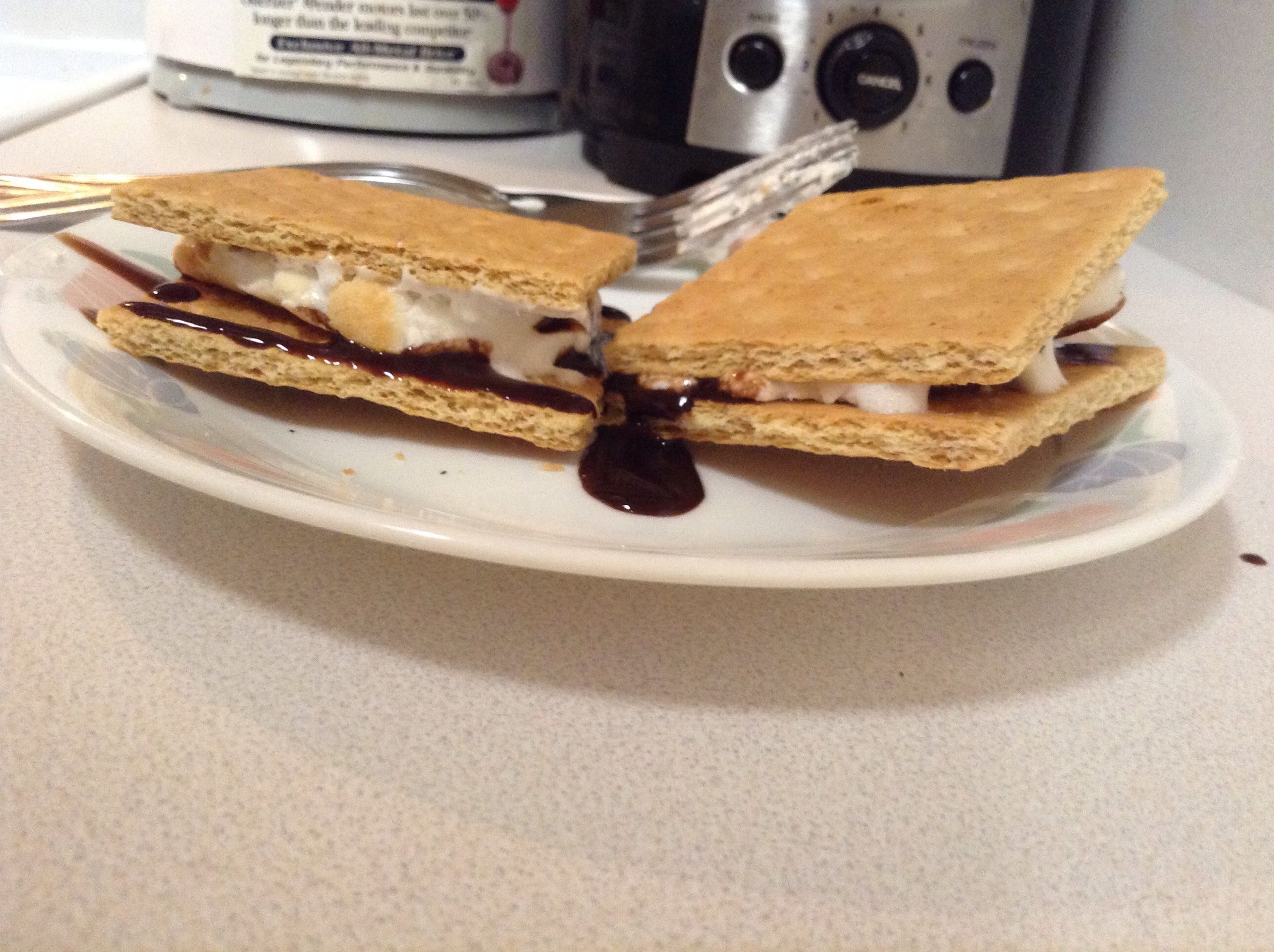 1 Minute S'mores!