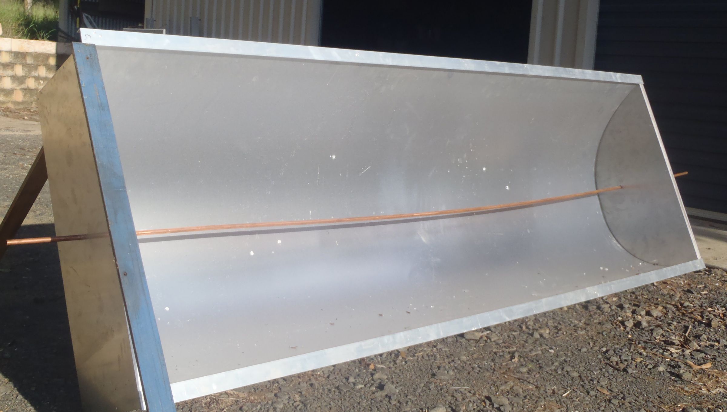 How to Build a Concentrating Solar Trough