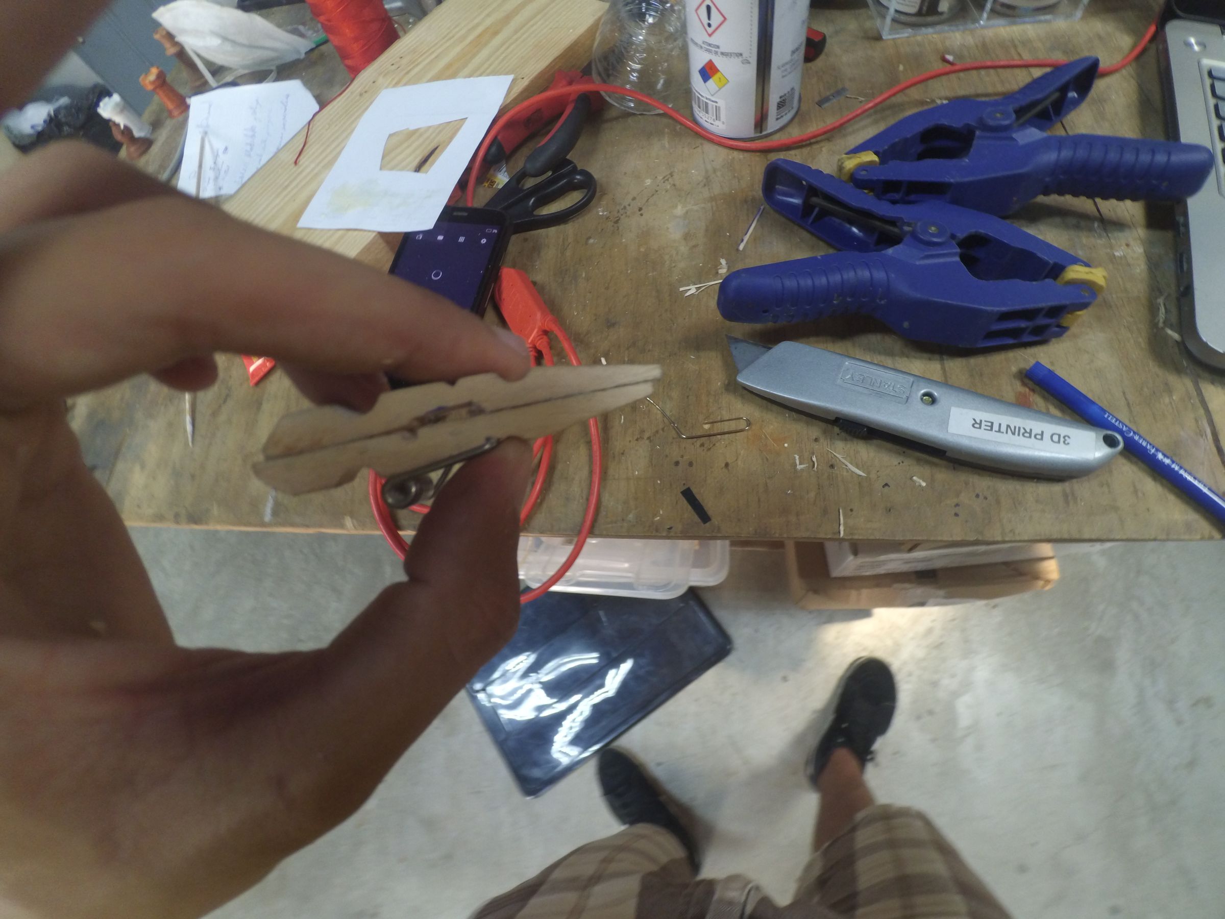 How to Make a Gun With Peg 8 Steps Instructables