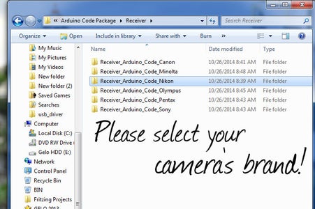 Upload the Arduino Codes