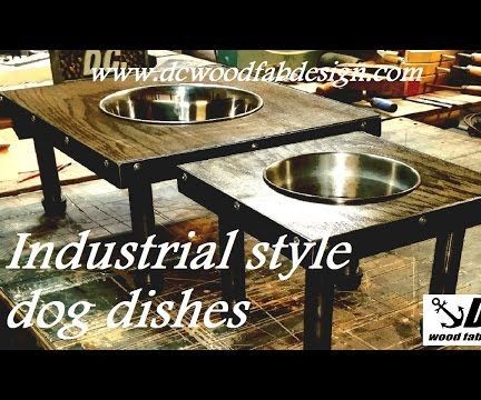 INDUSTRIAL DOG BOWLS