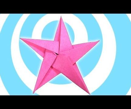 5 Pointed Origami Star Christmas Ornaments