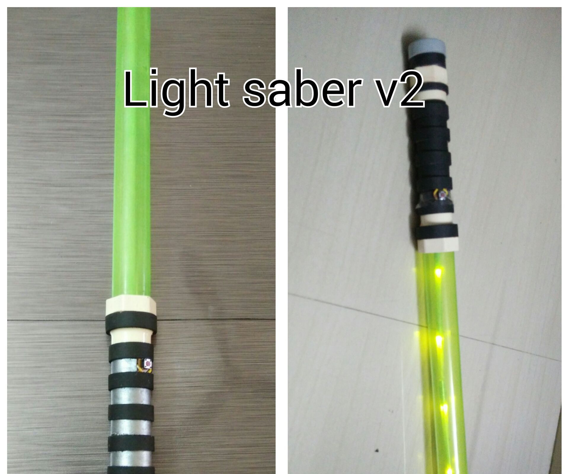 Light Saber Using Bubbles Toy V2 : 4 Steps (with Pictures) - Instructables