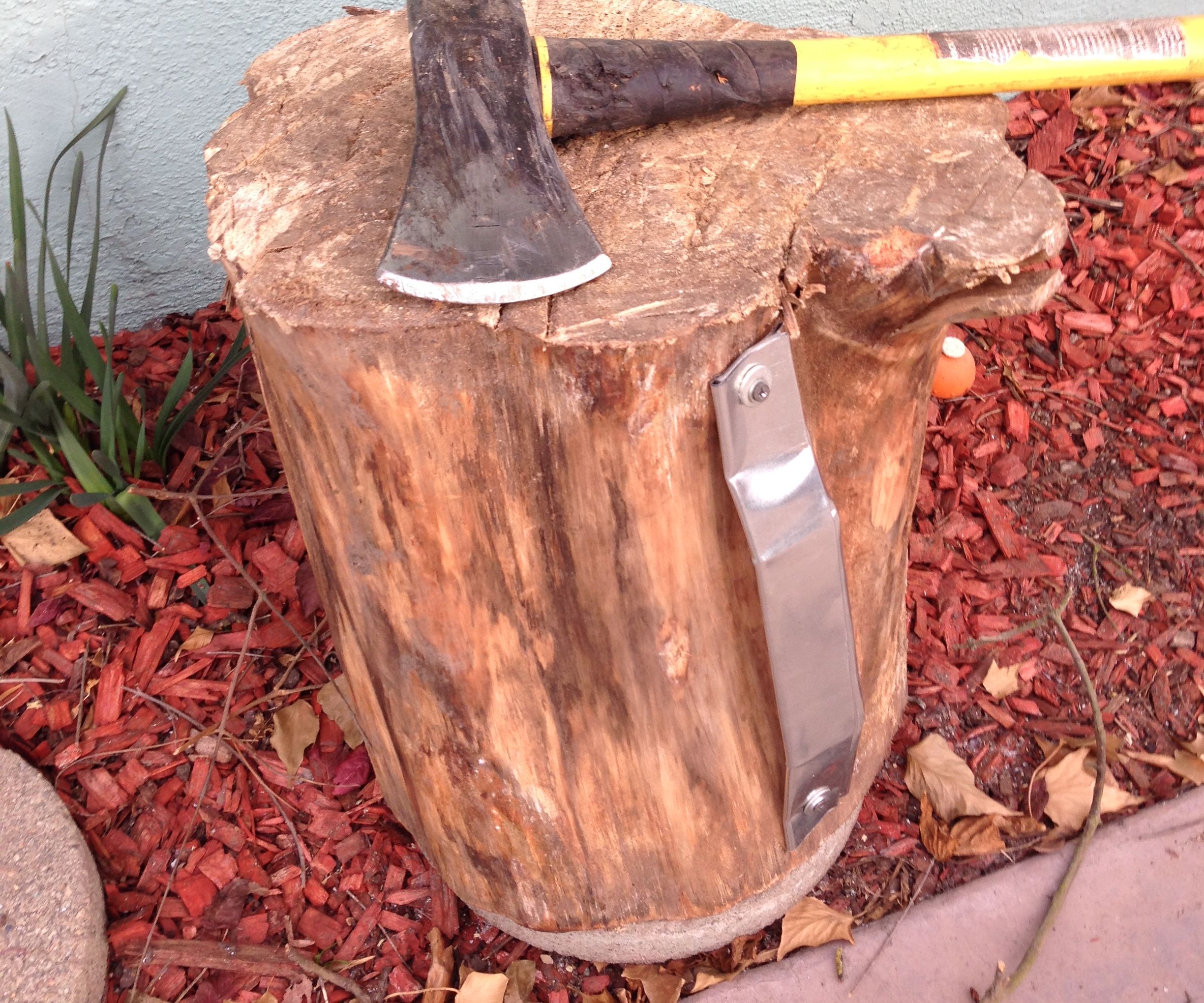 Easy Chopping Block Handle