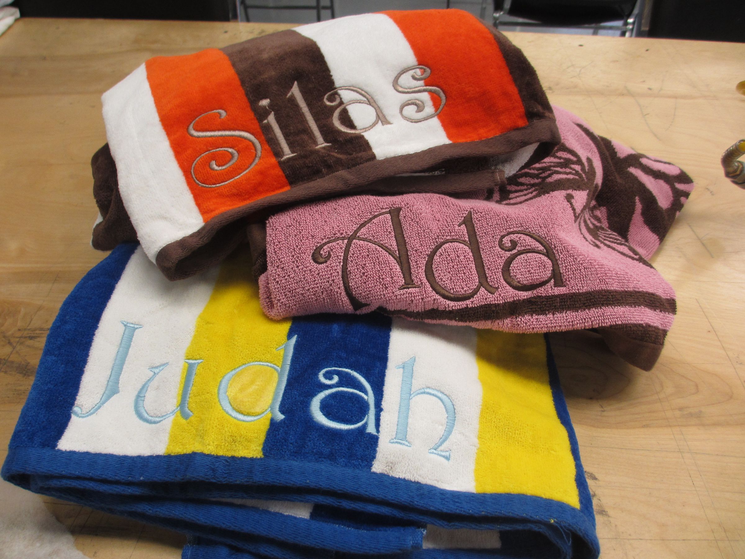 Personalized Beach Towels